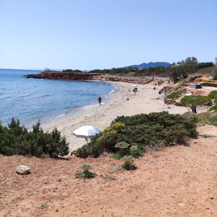 Sunny Apartment 15 Min From Airport And Sea Αρτέμιδα Εξωτερικό φωτογραφία